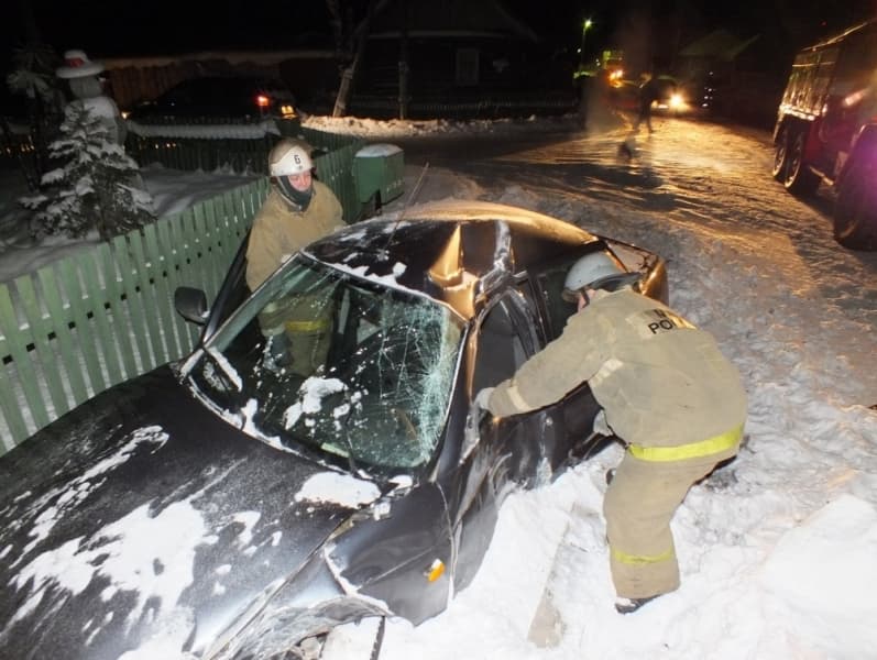 В Кирсе разбился водитель из Чебоксар
