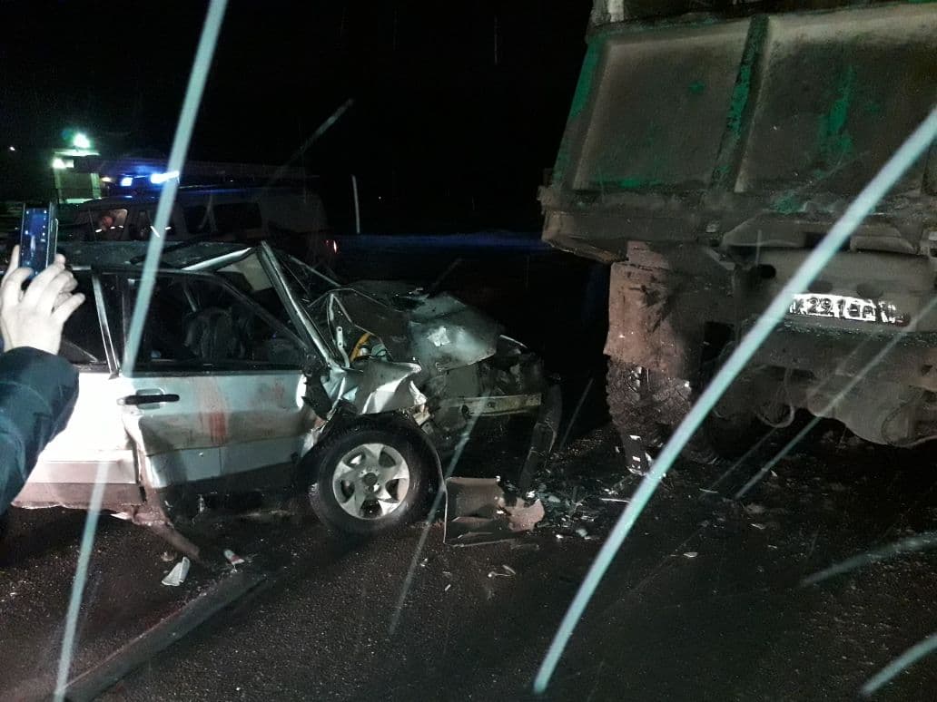 Врезался в «Камаз» и отказался дуть в трубку - авария в Костино