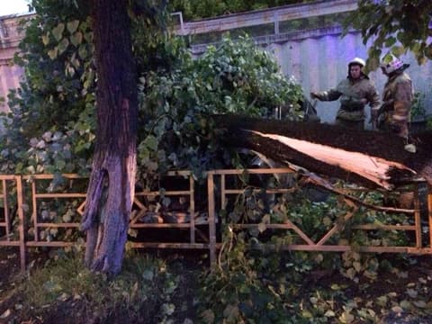 Ночная авария на ОЦМ: водитель не справился с управлением