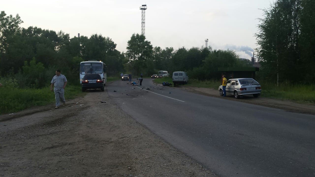 Один насмерть, второй «тяжелый». В Чепецке столкнулись мотоцикл и «Ока»