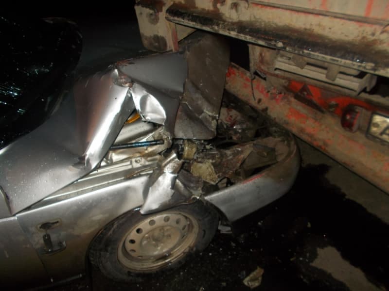 В Яранске водитель расколотил машину и убежал