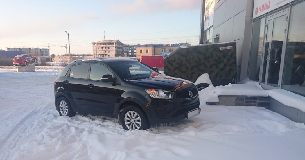 «Болячки у тачки». Ssang Yong New Actyon 2014