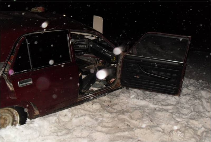 В Вятских Полянах «Семерка» врезалась во встречный грузовик