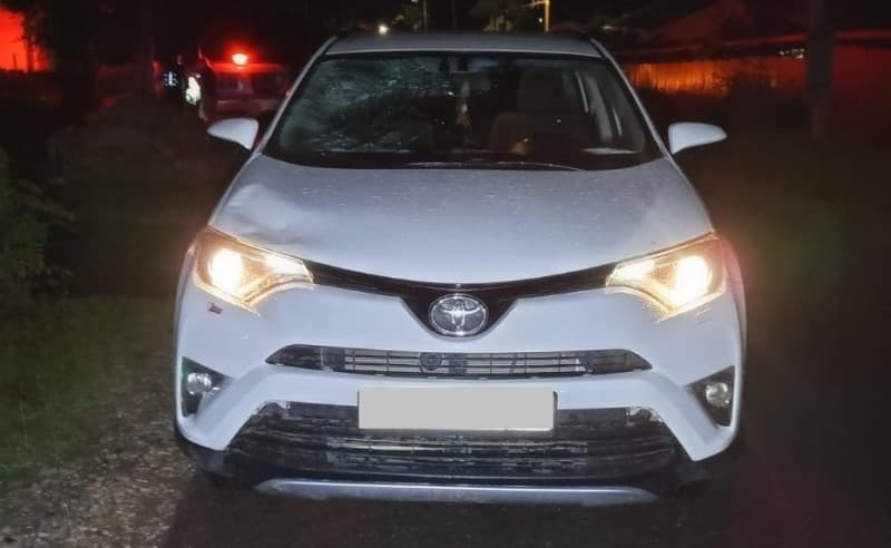 В Вятских Полянах 57-летняя женщина на Toyota RAV4 не заметила пешехода