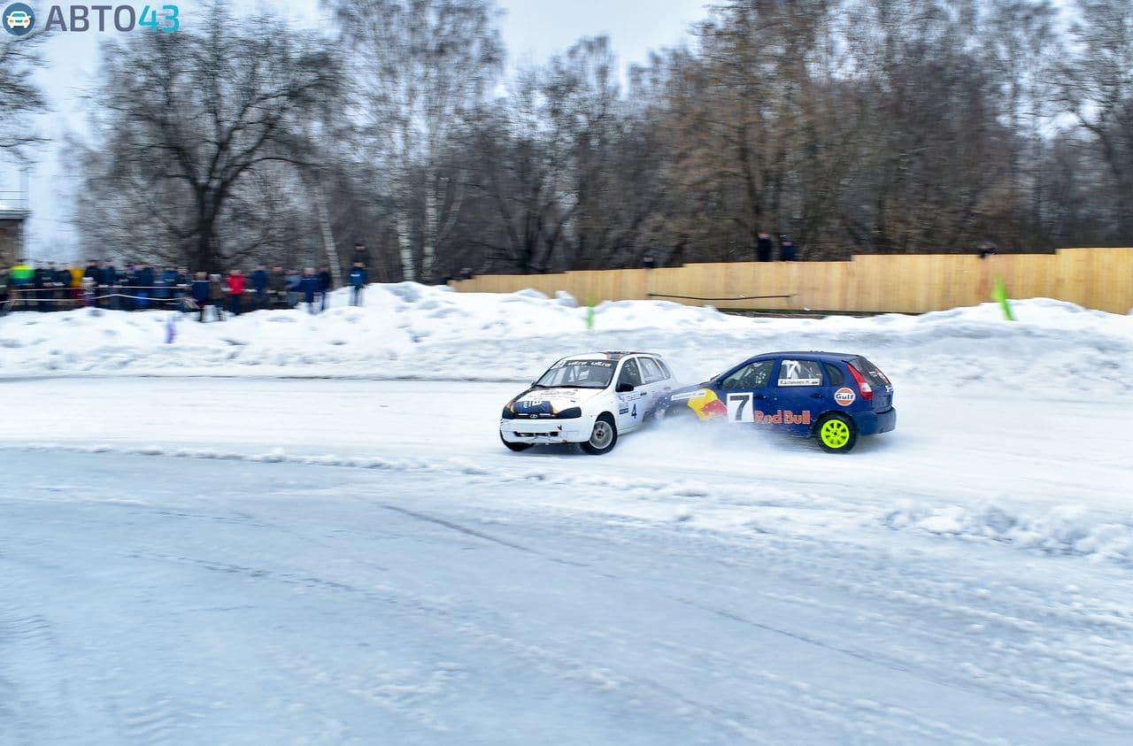Лёд, вода и колея: в Слободском состоялись финальные заезды Кубка АМК «Виктория»