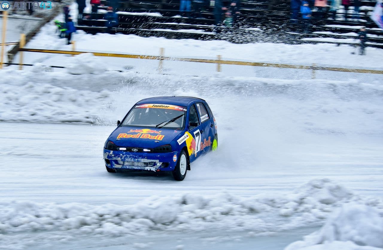 Лёд, вода и колея: в Слободском состоялись финальные заезды Кубка АМК «Виктория»