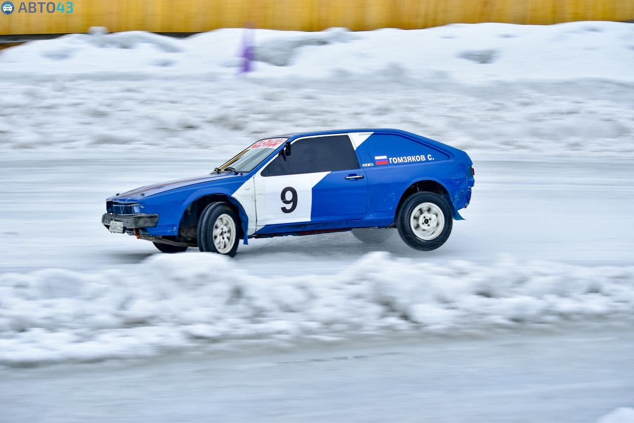 Лёд, вода и колея: в Слободском состоялись финальные заезды Кубка АМК «Виктория»
