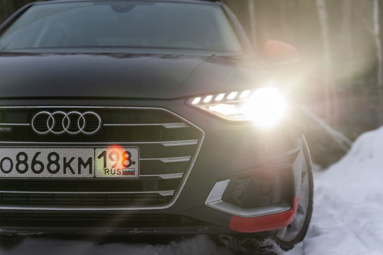 «Пристегнись, я стартую»: тест-драйв обновлённого AUDI A4 2020 