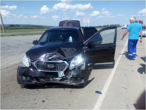 Пенсионер не уступил - авария в Вятскополянском районе