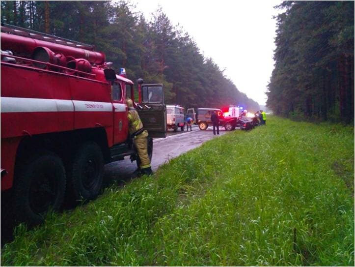 На трассе Кирово-Чепецк - Киров произошла серьёзная авария