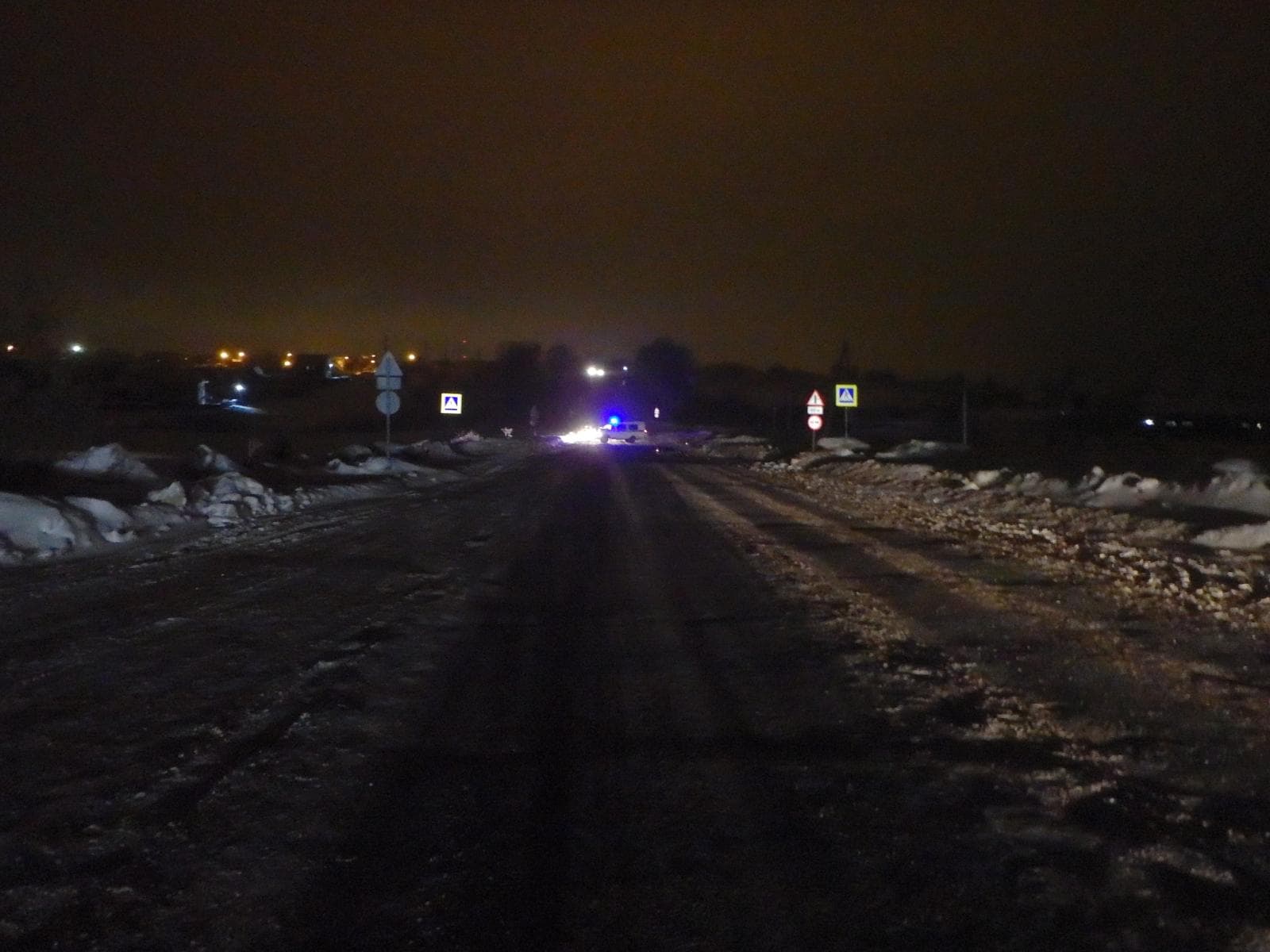 Насмерть сбил человека на трассе и уехал