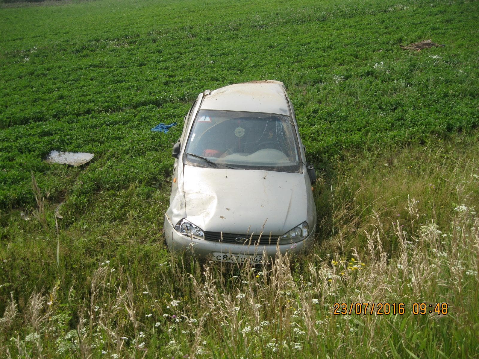4 пьяных водителя съехали в кювет за выходные