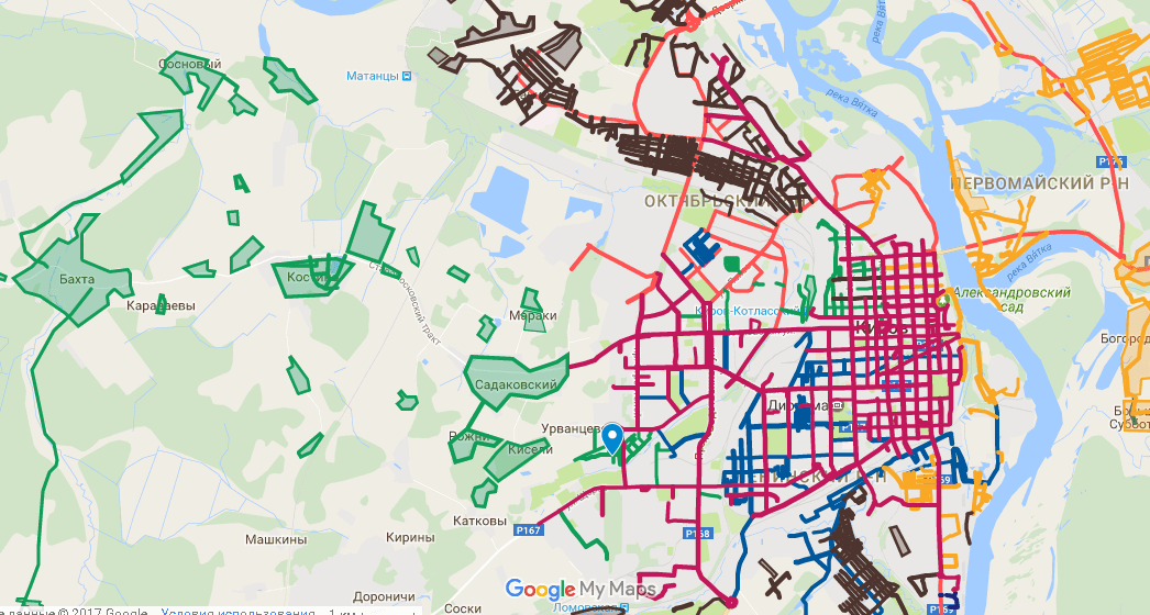 В Кирове создана карта уборки дорог