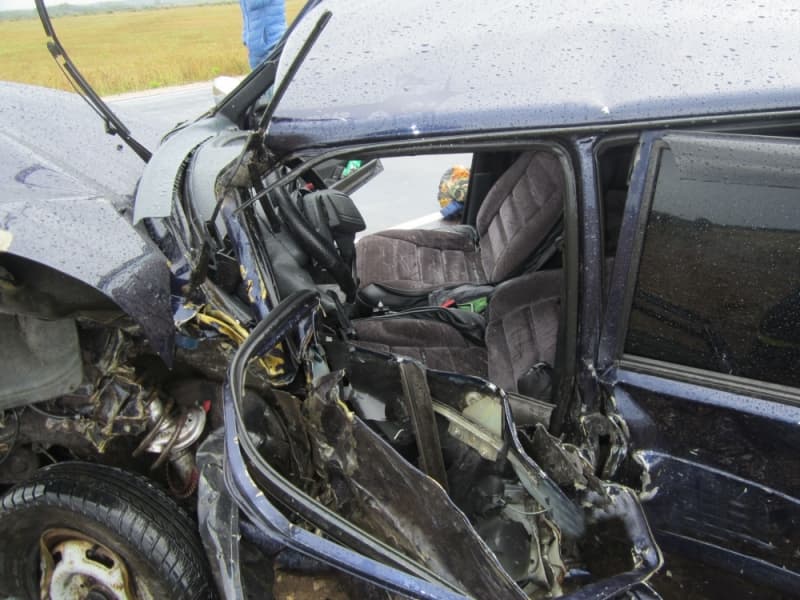 В Кикнурском районе водитель ВАЗа погиб при столкновении с КамАЗом