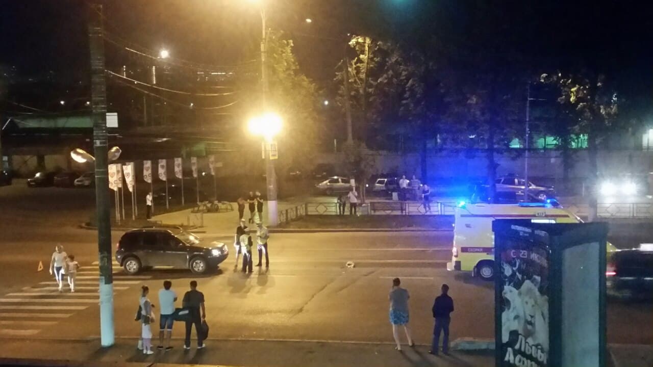 На Комсомольской таксист сбил пенсионерку