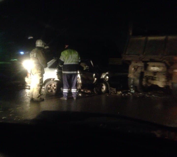 Врезался в «Камаз» и отказался дуть в трубку - авария в Костино