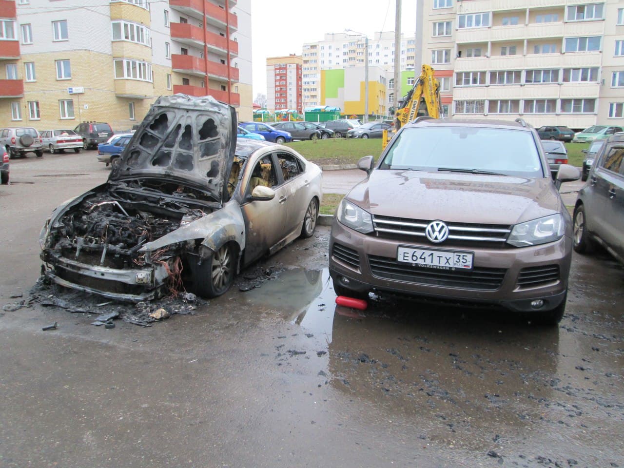 За выходные в Кирове сгорели 3 автомобиля