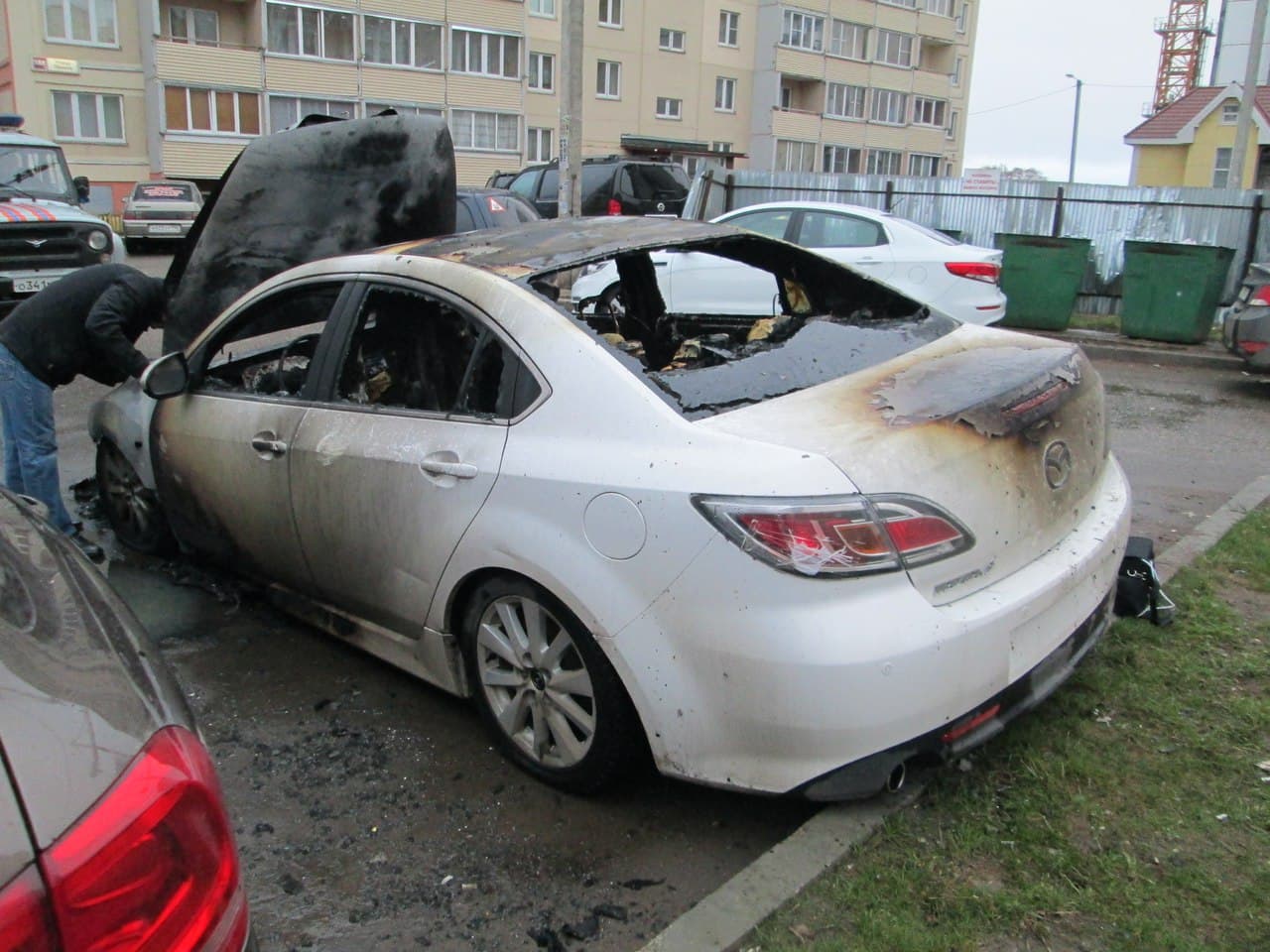 За выходные в Кирове сгорели 3 автомобиля