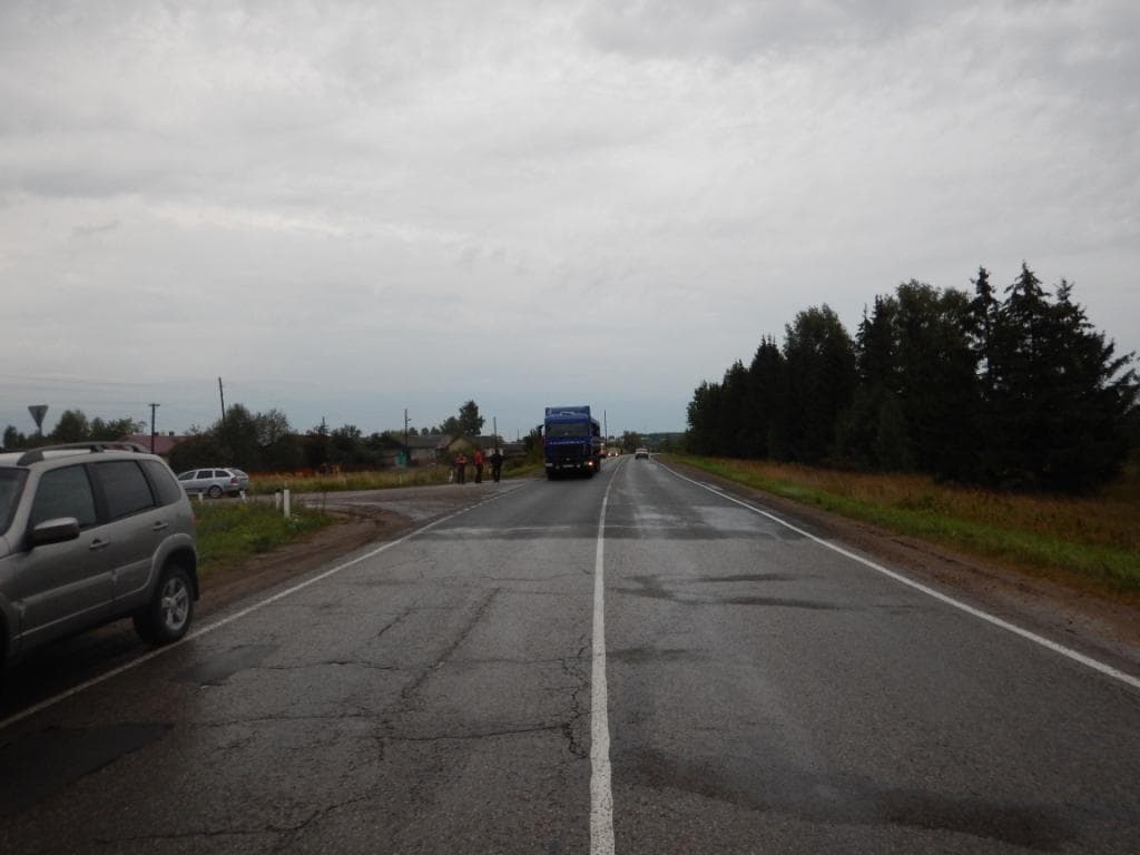 7-летнюю девочку сбила фура на трассе в Пижанском районе