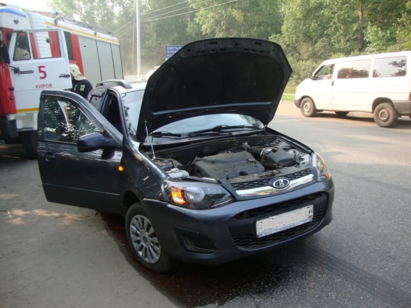 Из-за двойного ДТП дамба Макарья встала в полуторачасовую пробку