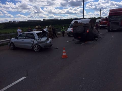 Как произошла авария на Новом мосту через Вятку?