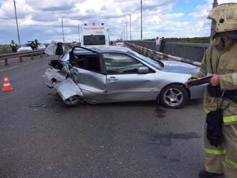 Как произошла авария на Новом мосту через Вятку?