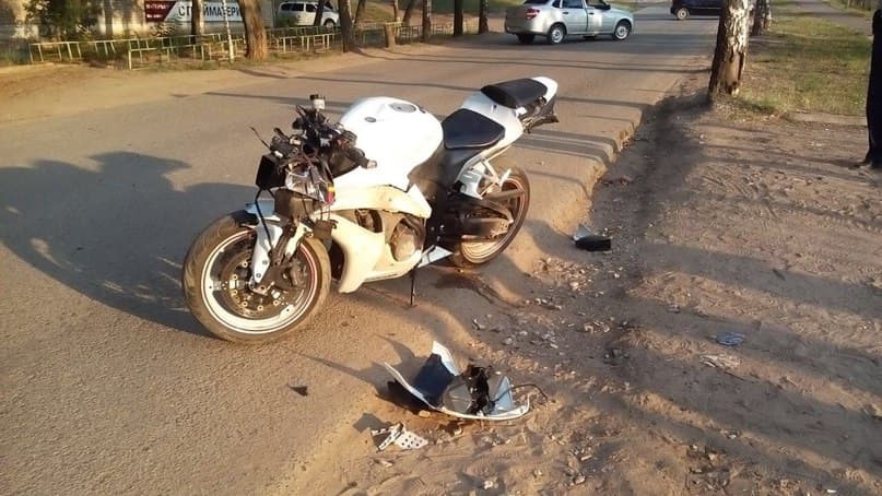 Шансов выжить не было. Видео ДТП мотоцикла с девочкой