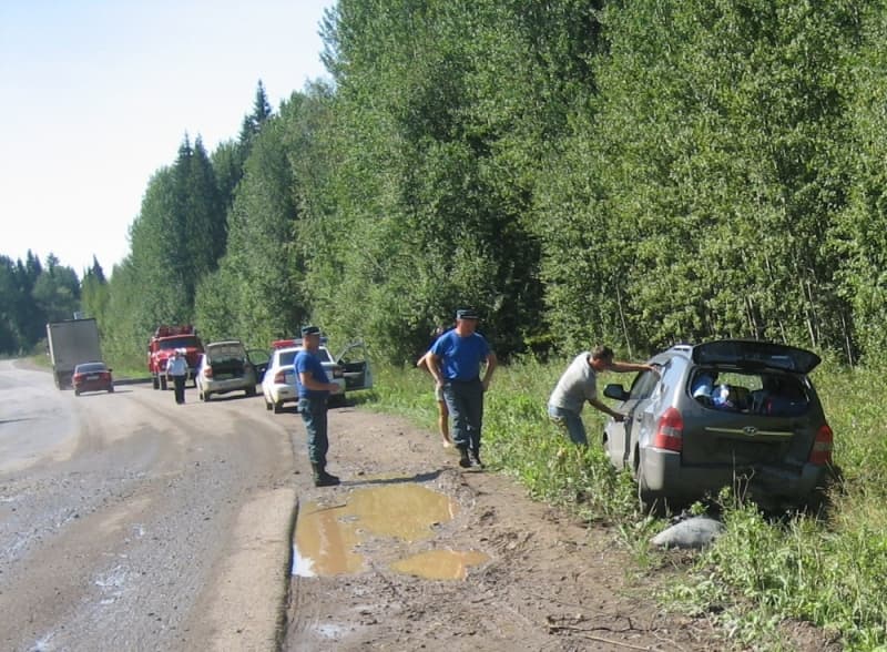 Lada Granta догнала Tucson. Пострадали двое детей