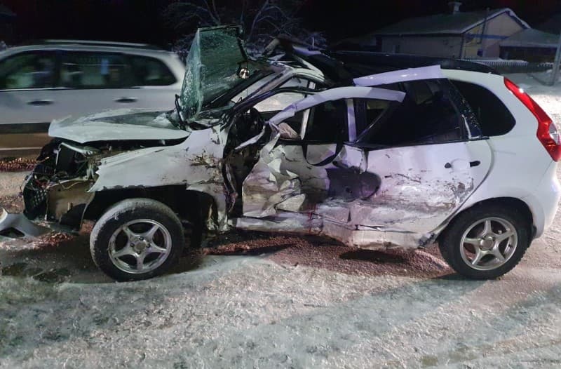 После тройного ДТП между Кировом и Слободским женщина попала в реанимацию