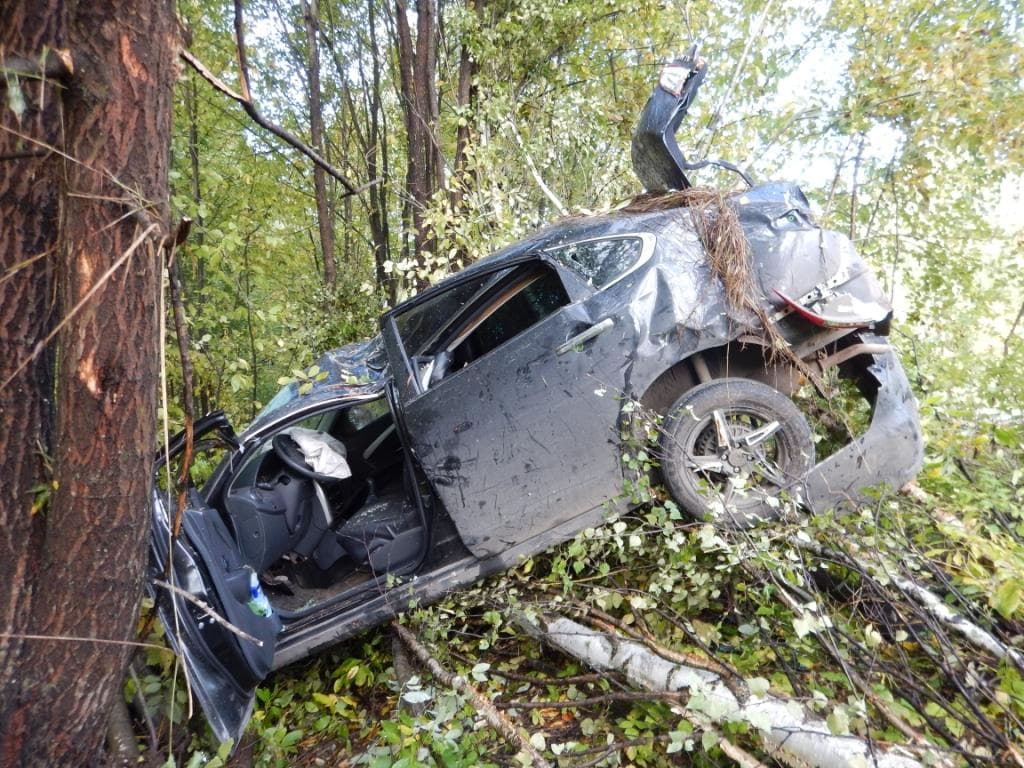 Под Пижанкой в аварии погиб водитель Nissan