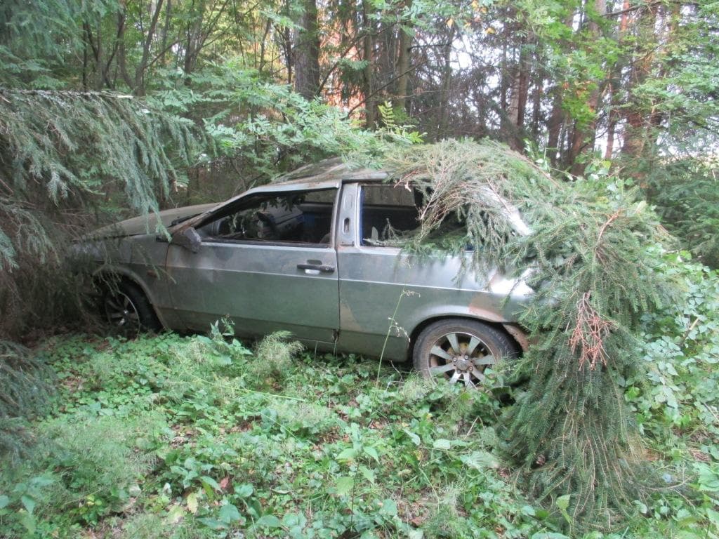 4 пьяных водителя съехали в кювет за выходные