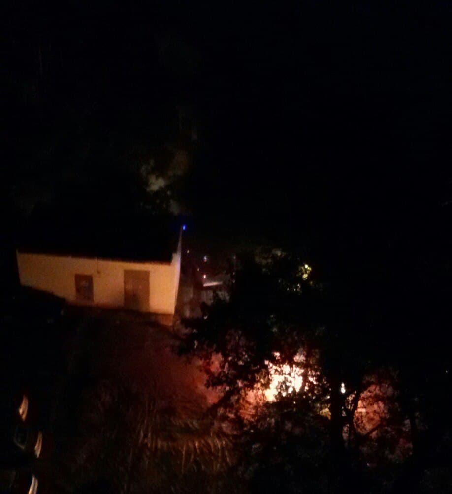 В Кирове на Горького сгорела Лада Гранта