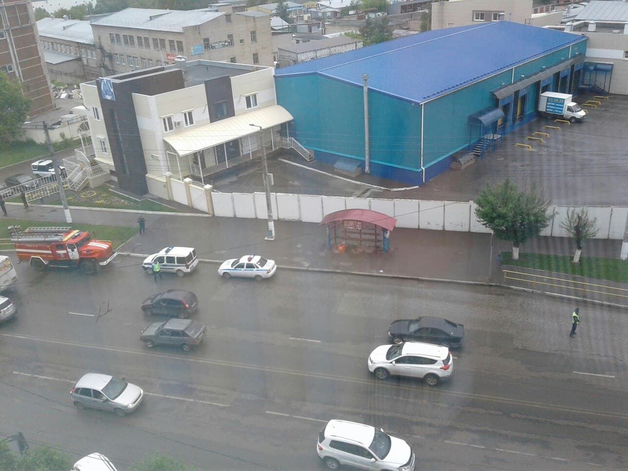 Воровского перекрыта из-за странного предмета