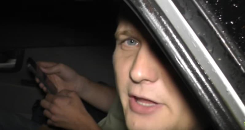 Пьяный водитель сам приехал к ДПС