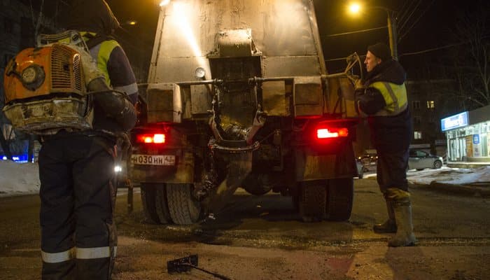 Дороги перекроются заплатами до апреля