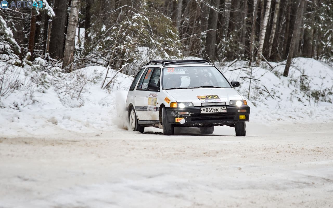 Фоторепортаж "Ралли Вятка 2019": гонщики «взорвали» заснеженную трассу