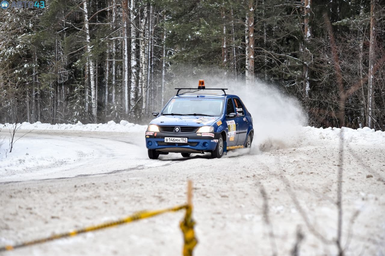 Фоторепортаж "Ралли Вятка 2019": гонщики «взорвали» заснеженную трассу