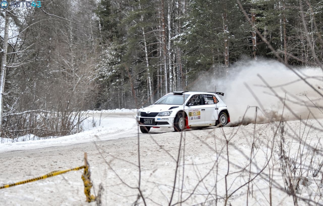 Фоторепортаж "Ралли Вятка 2019": гонщики «взорвали» заснеженную трассу