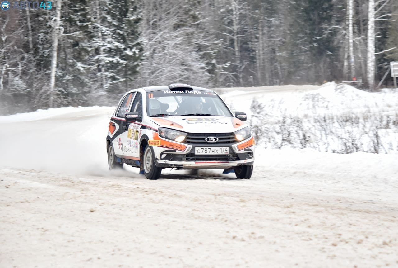 Фоторепортаж "Ралли Вятка 2019": гонщики «взорвали» заснеженную трассу