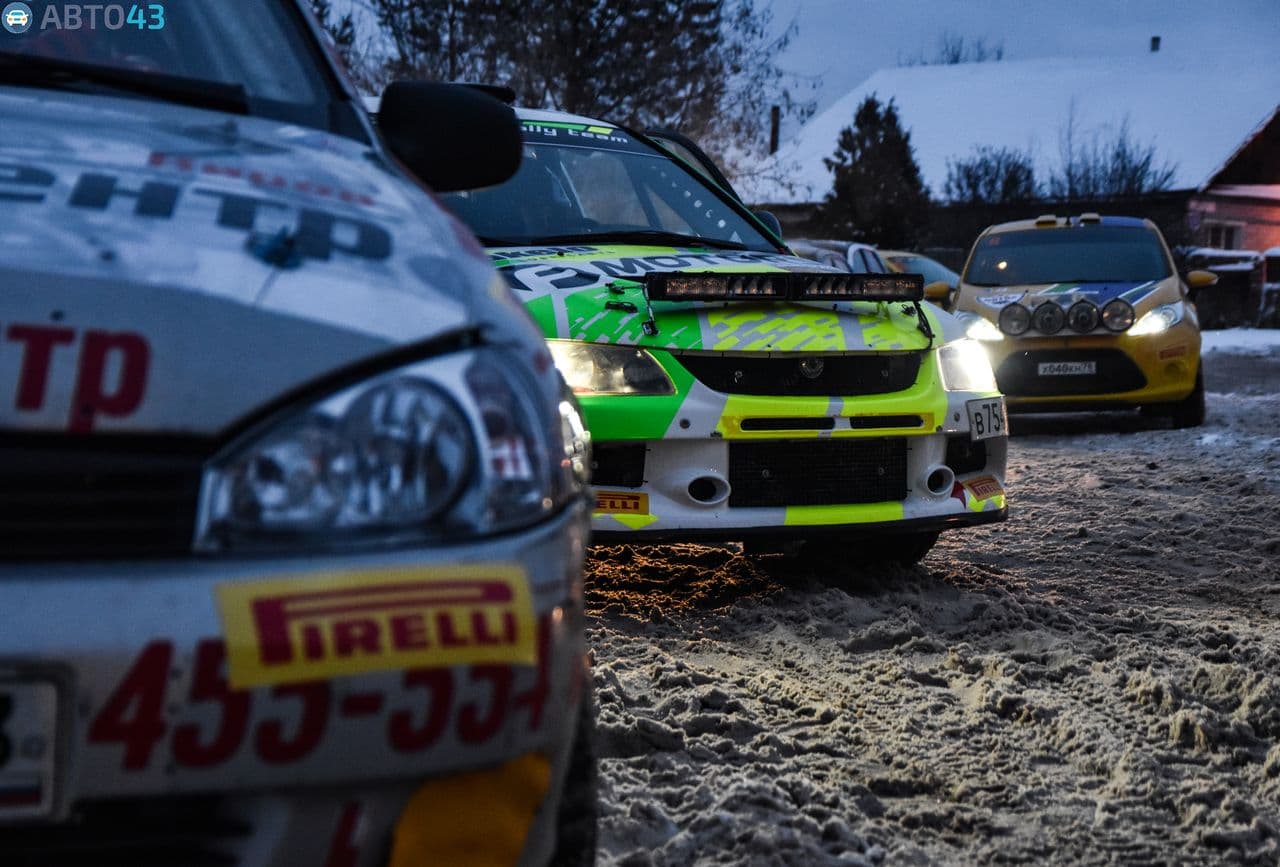 Фоторепортаж "Ралли Вятка 2019": гонщики «взорвали» заснеженную трассу
