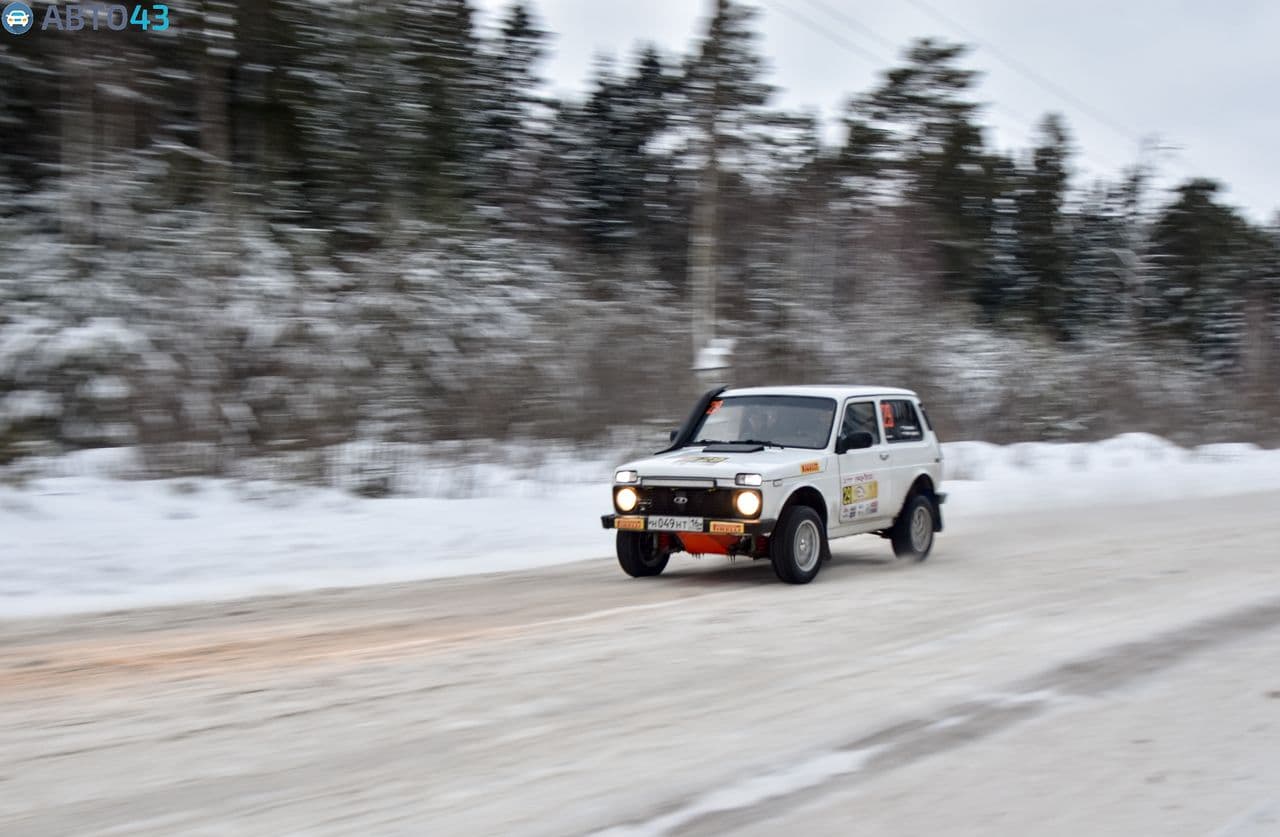 Фоторепортаж "Ралли Вятка 2019": гонщики «взорвали» заснеженную трассу