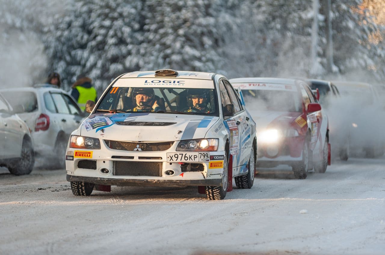 Фоторепортаж «Ралли Вятка 2020»: гонщики устроили снежную бурю на трассе
