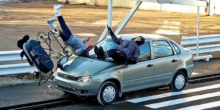 Почти половина ДТП с пешеходами происходит по их вине