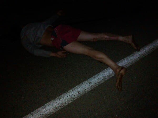 У Лянгасово насмерть сбили мужчину: труп лежал в луже крови посреди дороги