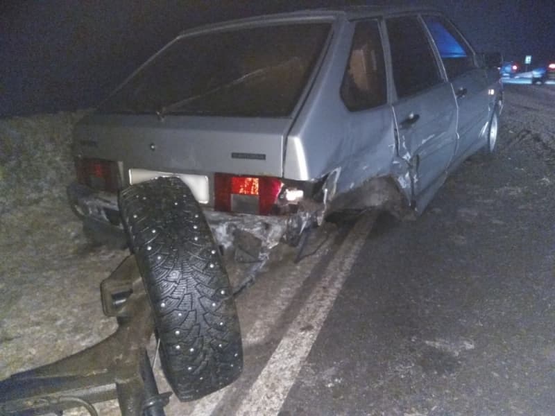 Аж балку вырвало — авария в Слободском районе