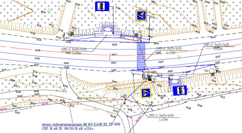На объездной Радужного сделают «зебру» за 2 миллиона рублей