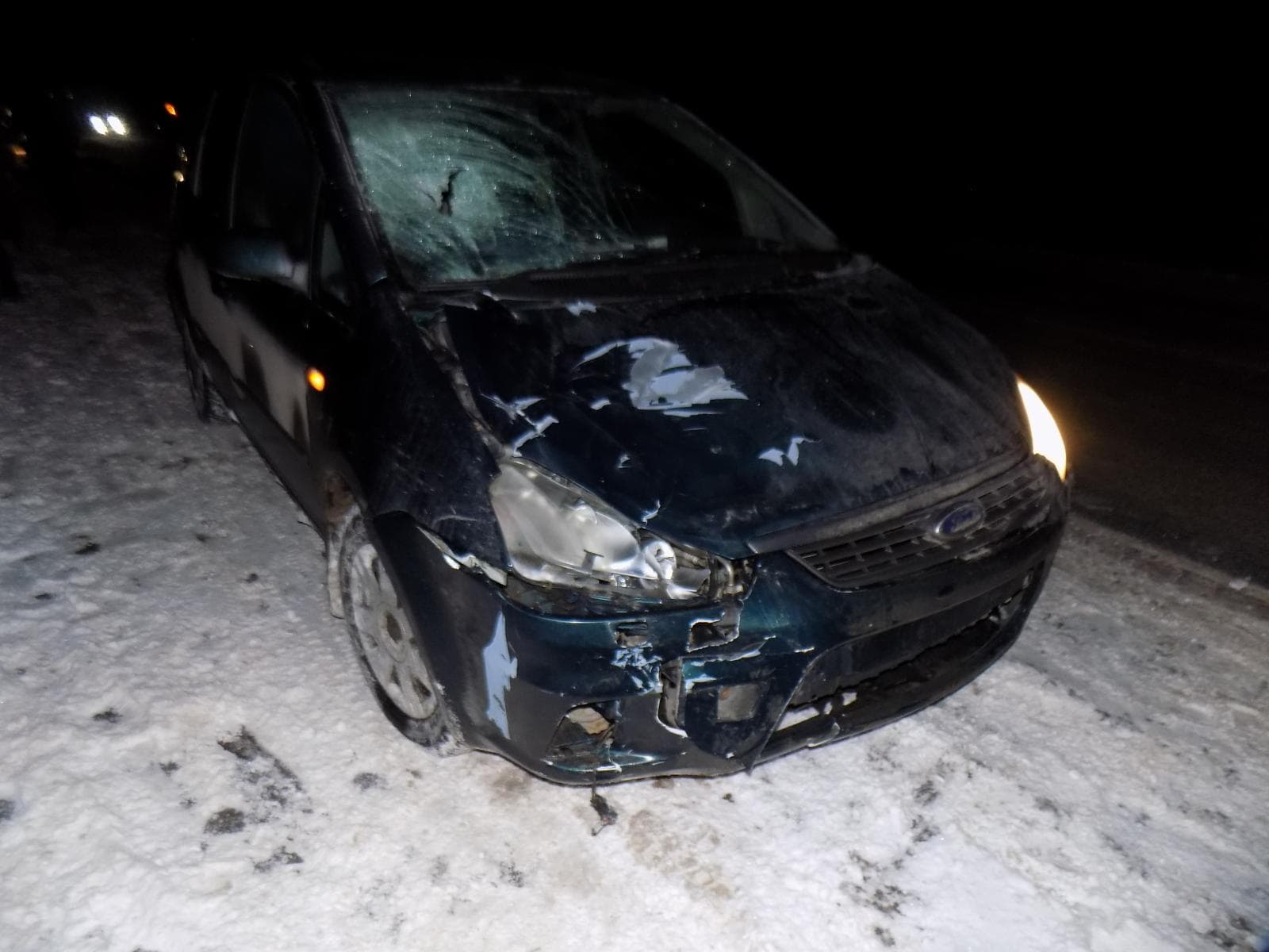 Женщина внезапно вышла на дорогу перед машиной и погибла