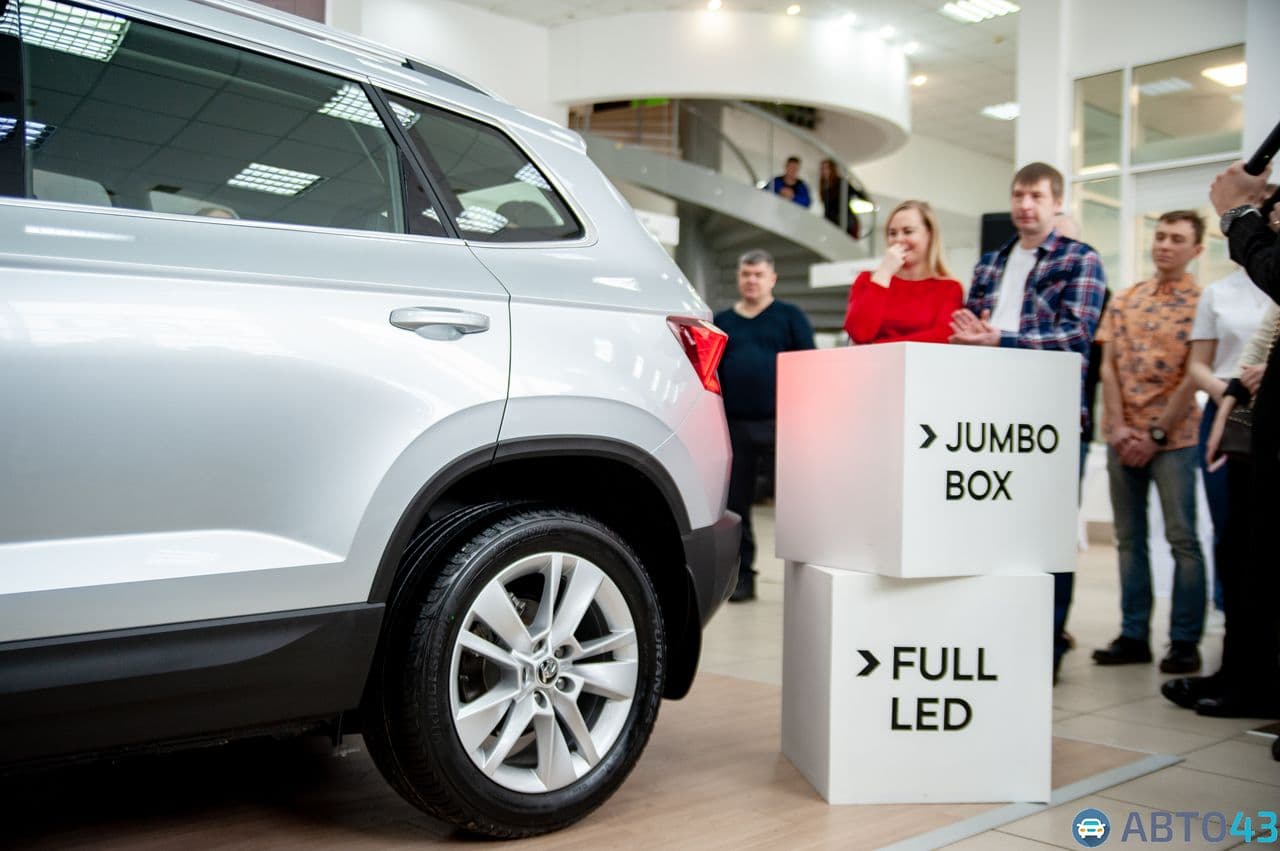 В Кирове состоялась презентация кроссовера ŠKODA KAROQ: подробности и фото новинки