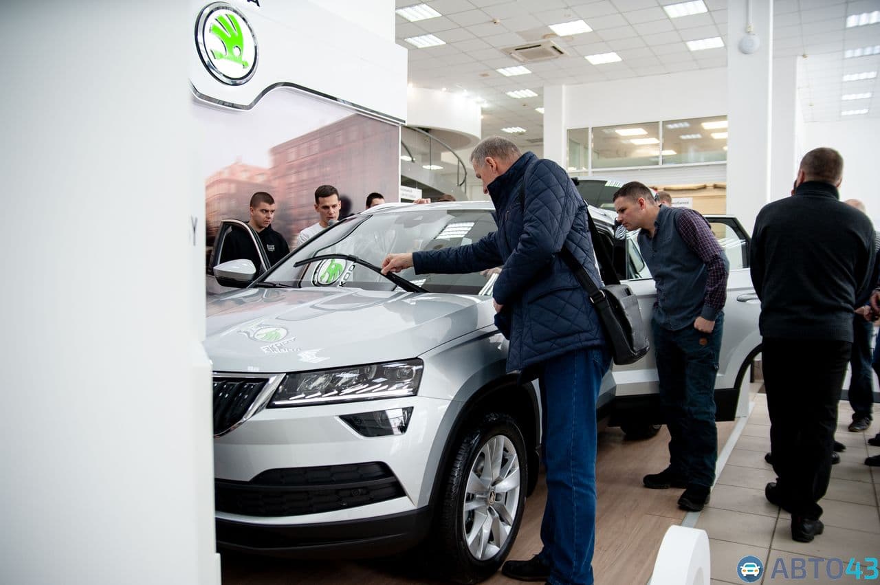 В Кирове состоялась презентация кроссовера ŠKODA KAROQ: подробности и фото новинки