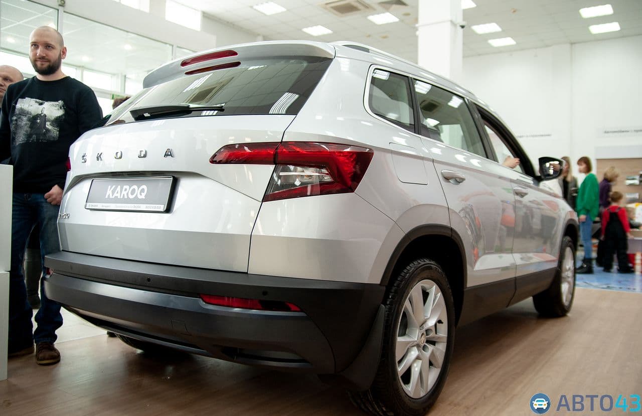 В Кирове состоялась презентация кроссовера ŠKODA KAROQ: подробности и фото новинки